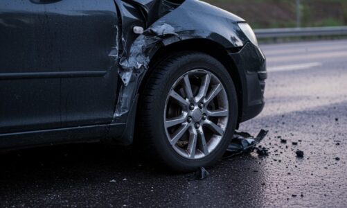 Poważny wypadek w Sierakowicach – apel o ostrożność na drodze!