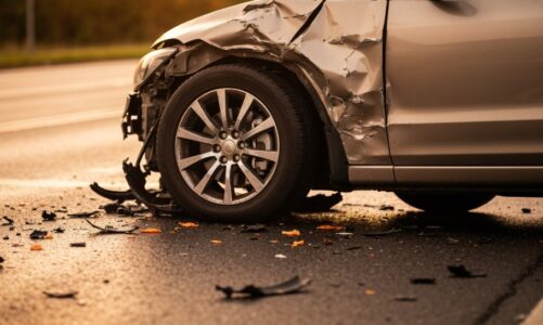 Pijany kierowca z zakazem prowadzenia spowodował groźny wypadek