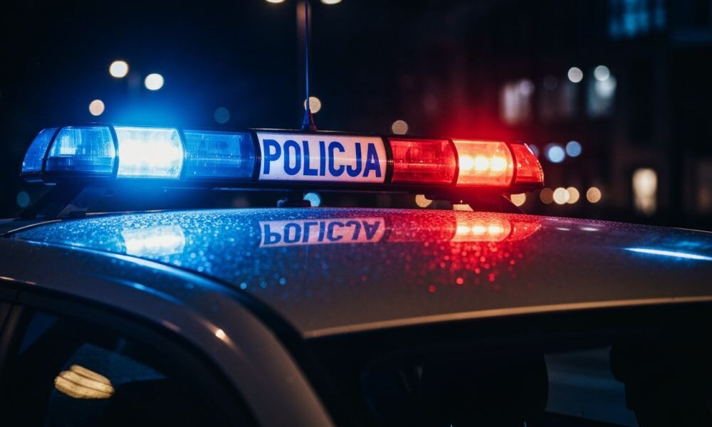 Nocna awantura na Skwerze Rybaka: Policja w ogniu wulgaryzmów i agresji