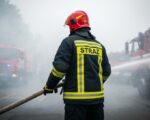 Policjanci uratowali sytuację: szybka akcja powstrzymała pożar na S6