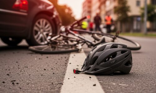 Widoczność ratuje życie: Tragiczny wypadek rowerzysty w Kalwie