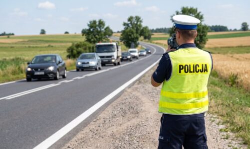 Przyjechał na myjnię umyć crossa, został zatrzymany przez policjantów.