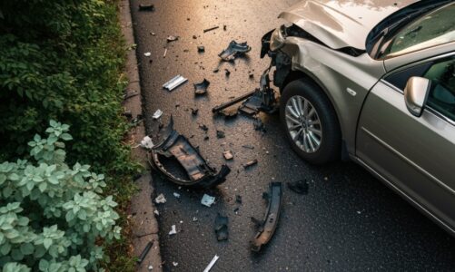 Wypadek na ul. Czeczewskiej: Ford zderzył się z Volkswagenem, dwie osoby ranne